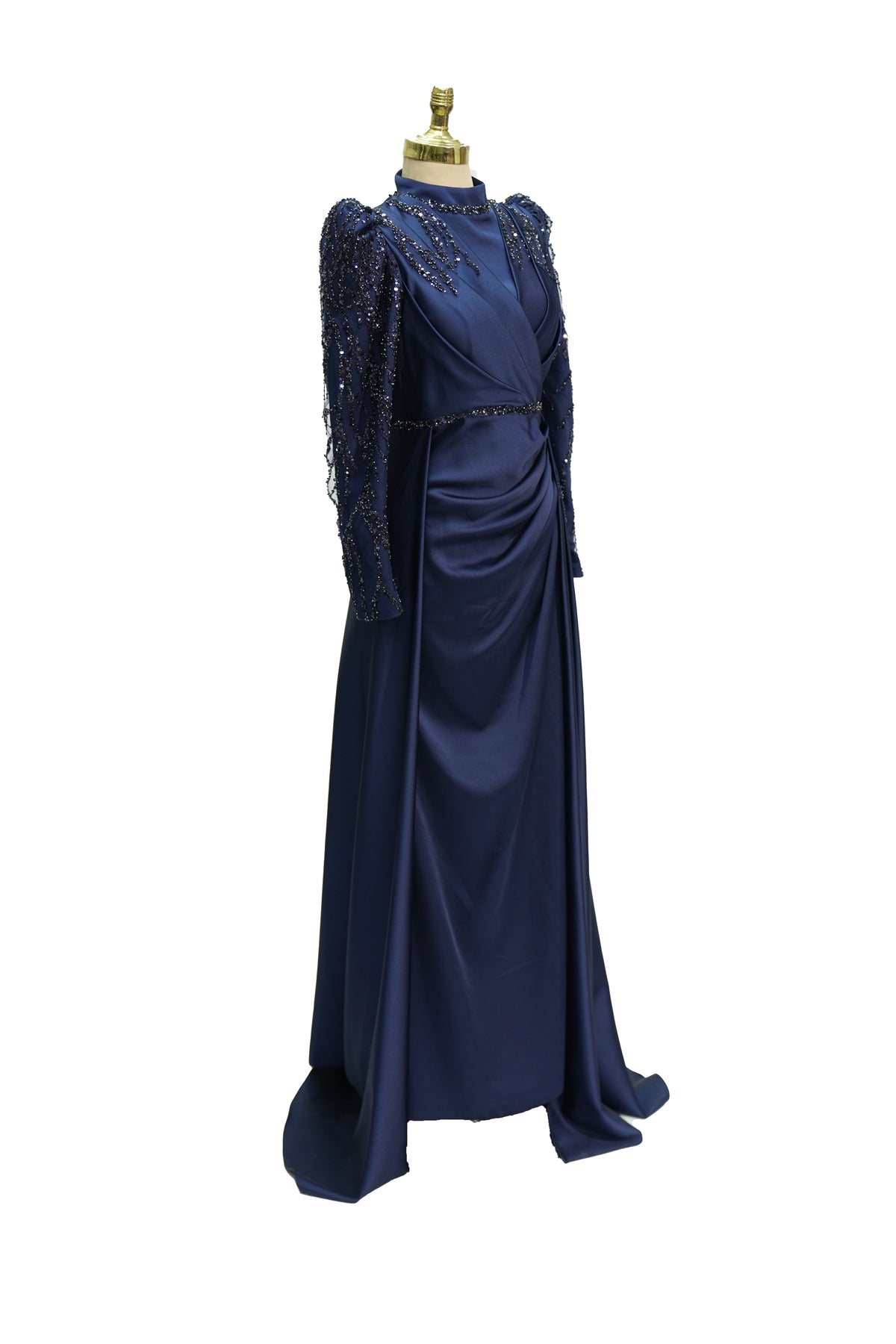 2363 NEW ELEGANS PAYET PELERİNLİ ABİYE